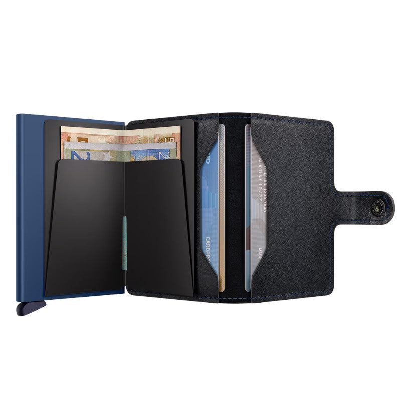 SECRID Portefeuille Miniwallet Original Black-Navy