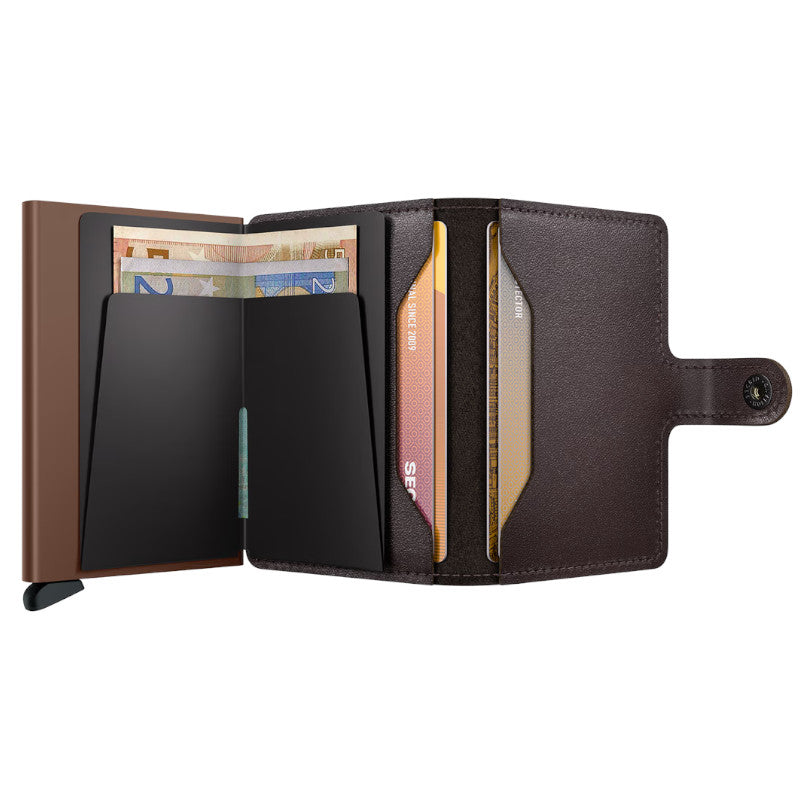 SECRID Portefeuille Miniwallet Original Chocolate