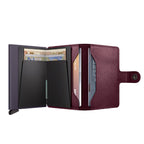 SECRID Portefeuille Miniwallet Original Cranberry
