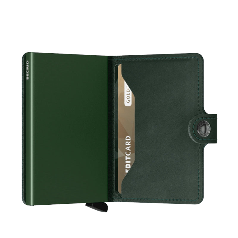 SECRID Portefeuille Miniwallet Original Green