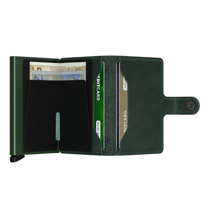 SECRID Portefeuille Miniwallet Original Green