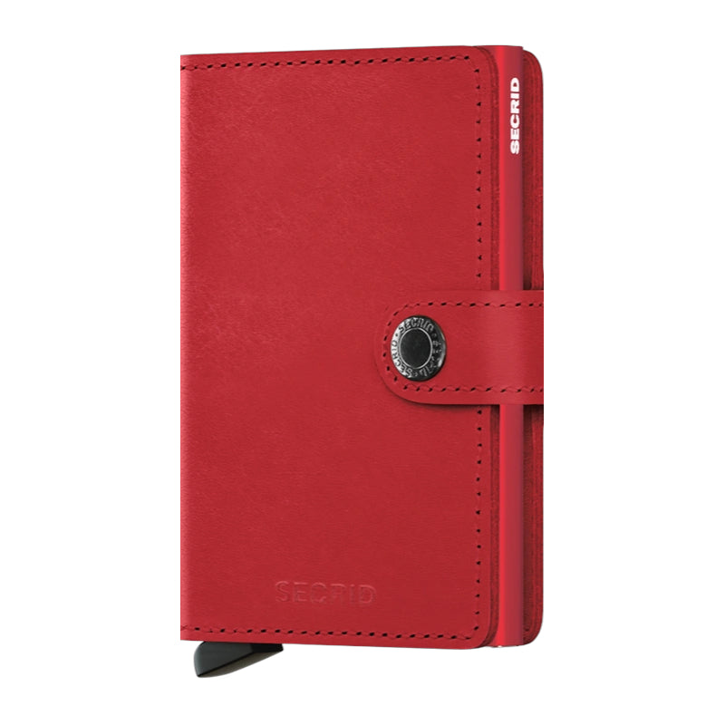 SECRID Portefeuille Miniwallet Original Red-Red
