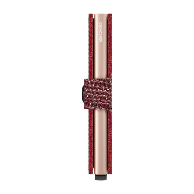 SECRID Portefeuille Miniwallet Sparkle Red