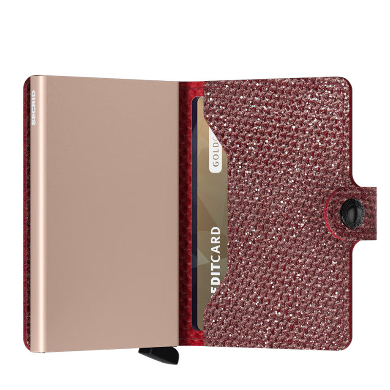 SECRID Portefeuille Miniwallet Sparkle Red