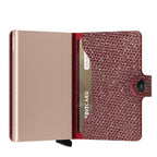 SECRID Portefeuille Miniwallet Sparkle Red
