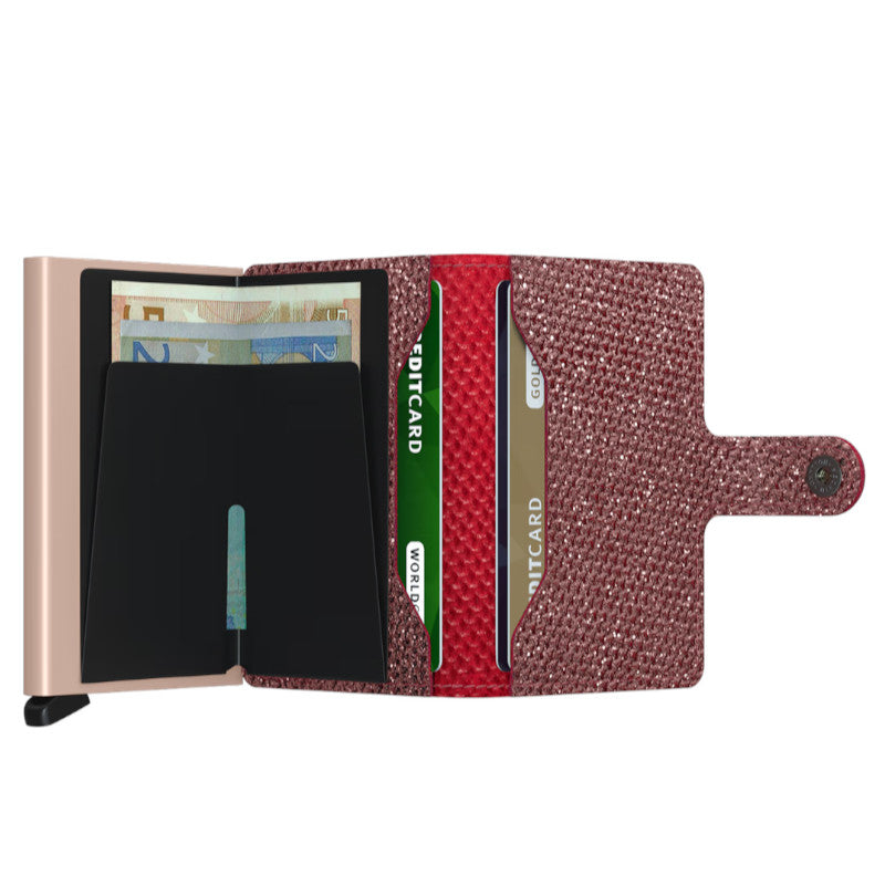 SECRID Portefeuille Miniwallet Sparkle Red