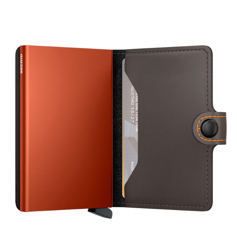 SECRID Portefeuille Miniwallet Truffle Orange