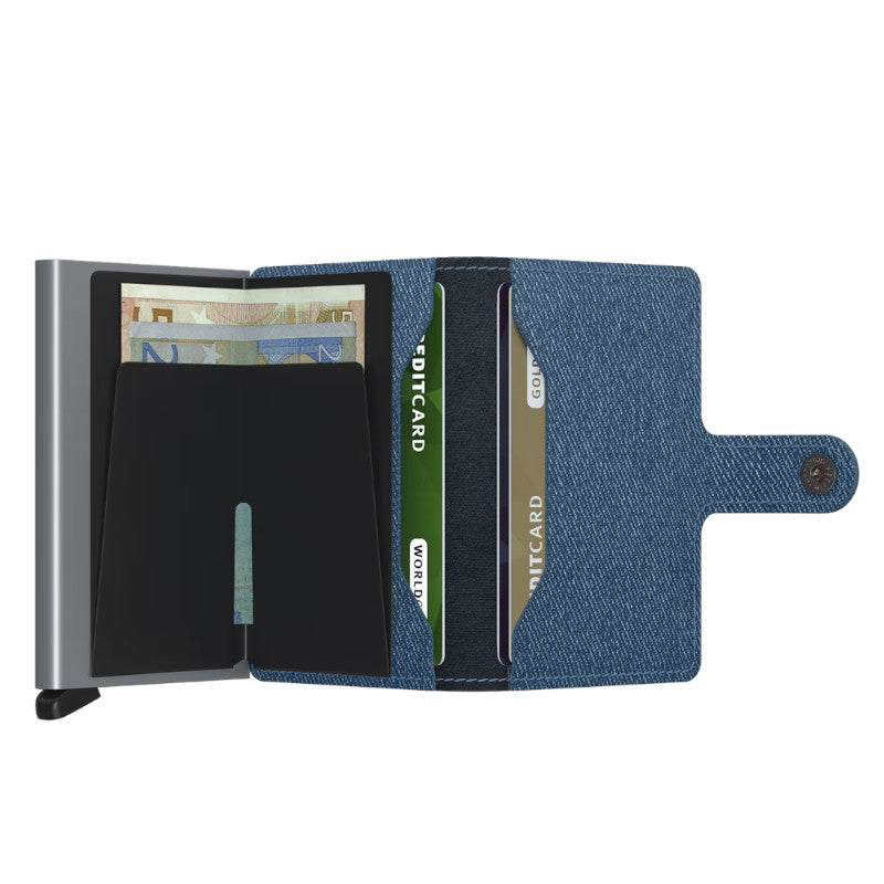 SECRID Portefeuille Miniwallet Twist Jeans Blue