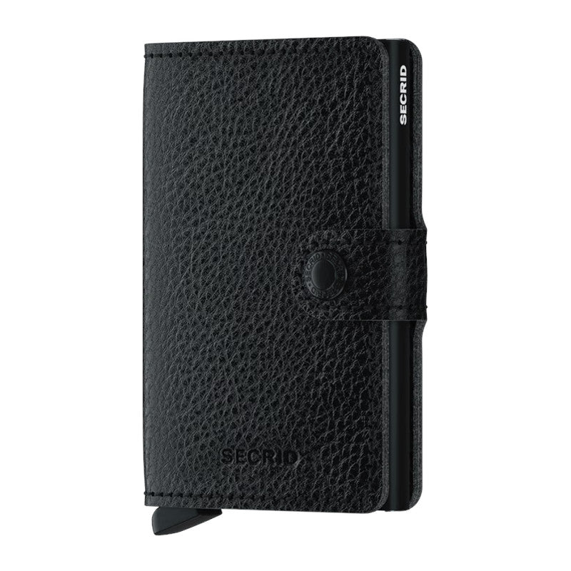 SECRID Portefeuille Miniwallet Veg Black-Black