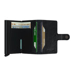 SECRID Portefeuille Miniwallet Veg Black-Black
