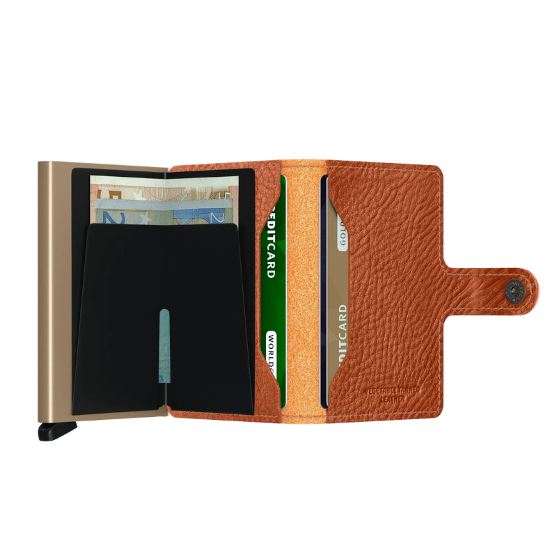 SECRID Portefeuille Miniwallet Veg Caramello-Sand