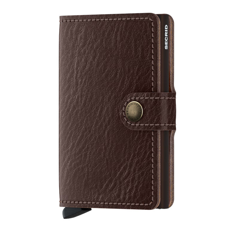 SECRID Portefeuille Miniwallet Veg Espresso-Brown