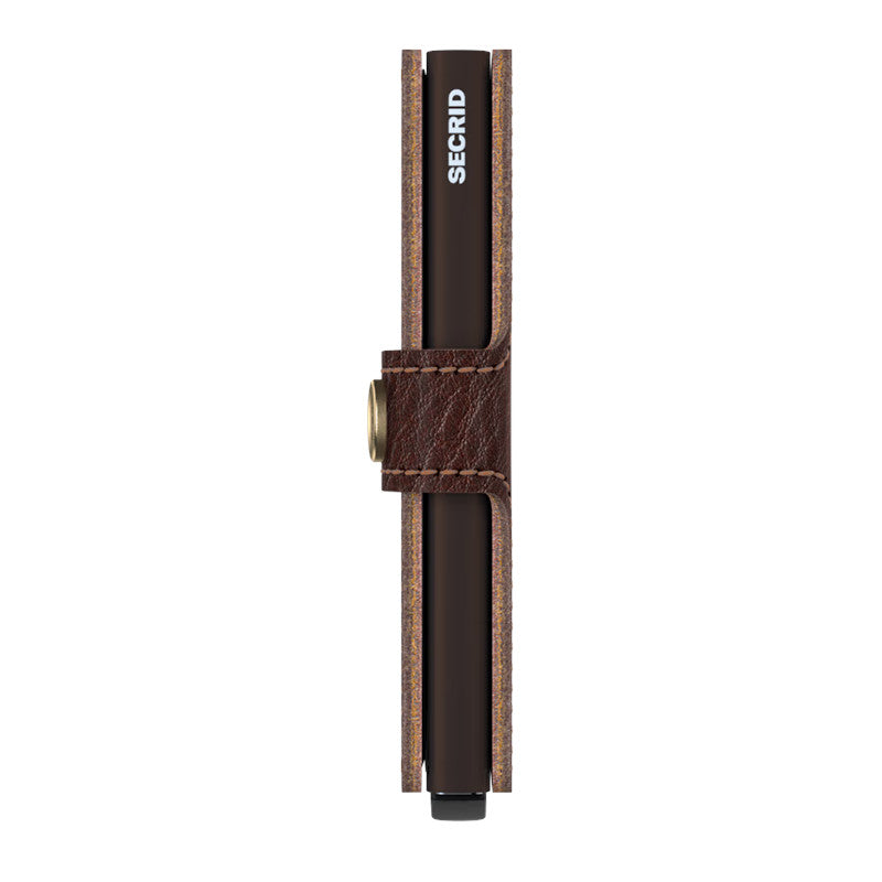 SECRID Portefeuille Miniwallet Veg Espresso-Brown