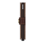 SECRID Portefeuille Miniwallet Veg Espresso-Brown