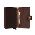 SECRID Portefeuille Miniwallet Veg Espresso-Brown