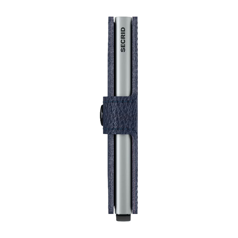 SECRID Portefeuille Miniwallet Veg Navy-Silver