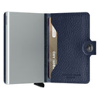 SECRID Portefeuille Miniwallet Veg Navy-Silver