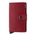SECRID Portefeuille Miniwallet Veg Rosso-Bordeaux