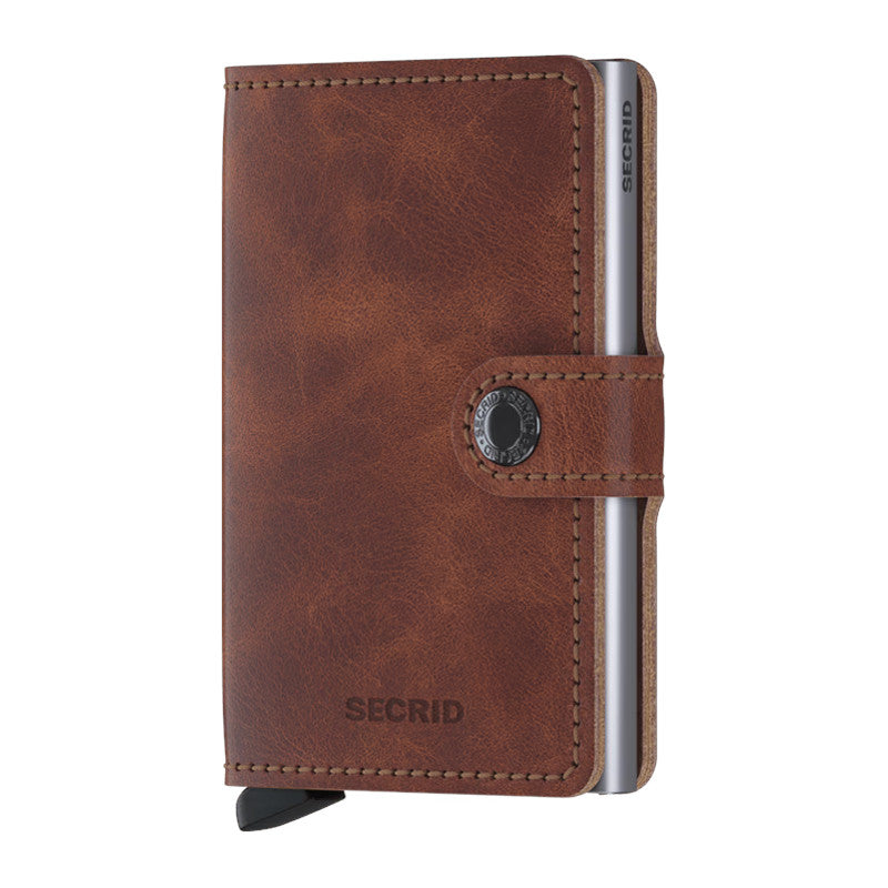 SECRID Portefeuille Miniwallet Vintage Brown
