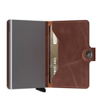 SECRID Portefeuille Miniwallet Vintage Brown