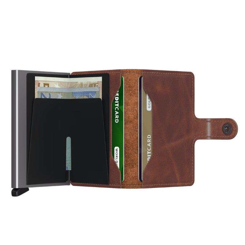 SECRID Portefeuille Miniwallet Vintage Brown