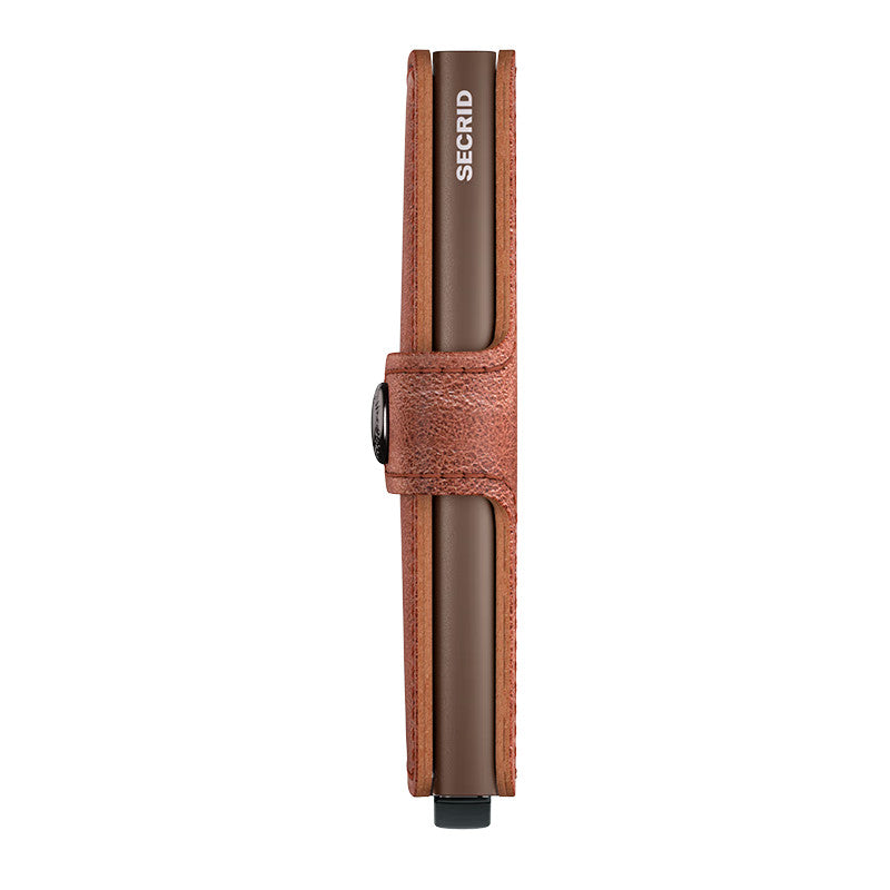 SECRID Portefeuille Miniwallet Vintage Cognac-Brown