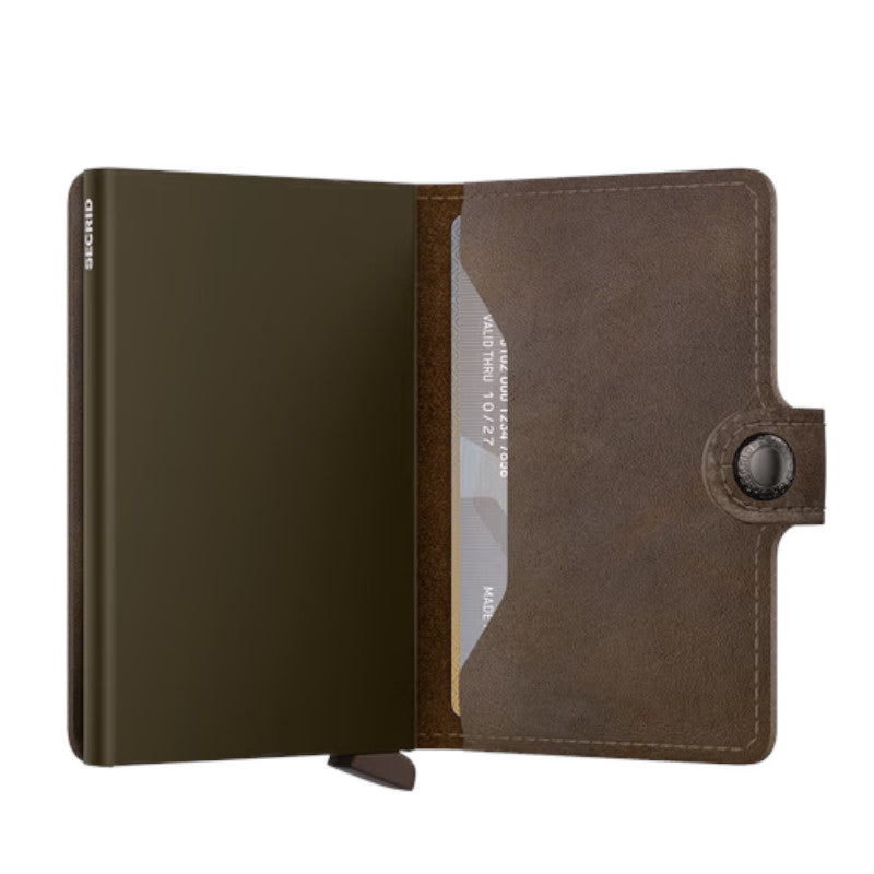 SECRID Portefeuille Miniwallet Vintage Oak