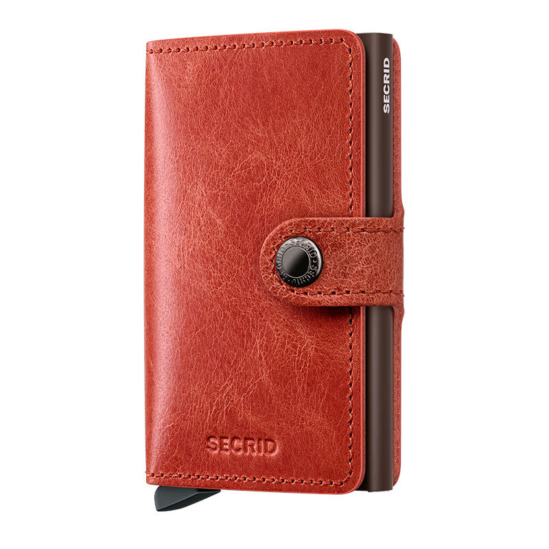 SECRID Portefeuille Miniwallet Vintage Orange