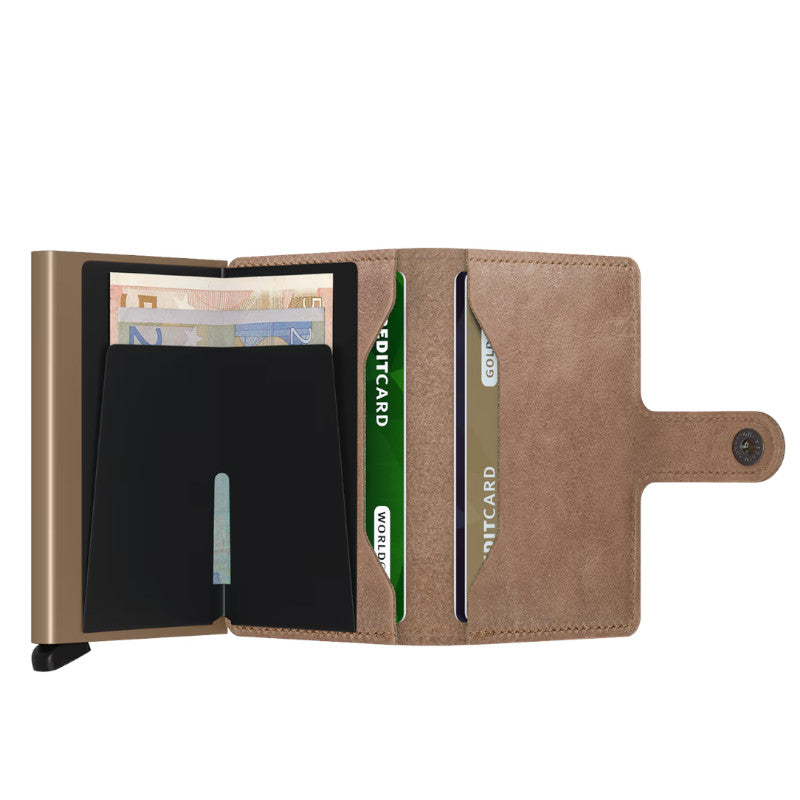 SECRID Portefeuille Miniwallet Vintage Taupe