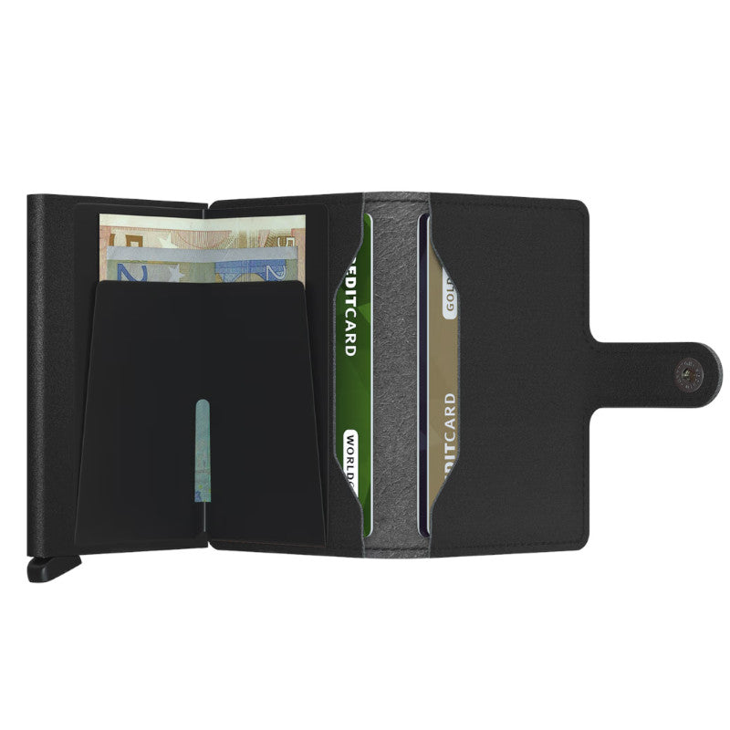 SECRID Portefeuille Miniwallet Yard Black-Powder Black