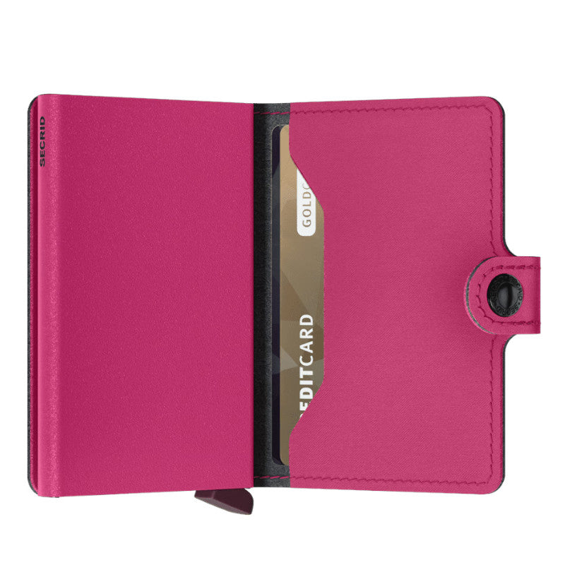 SECRID Portefeuille Miniwallet Yard Powder Fuchsia