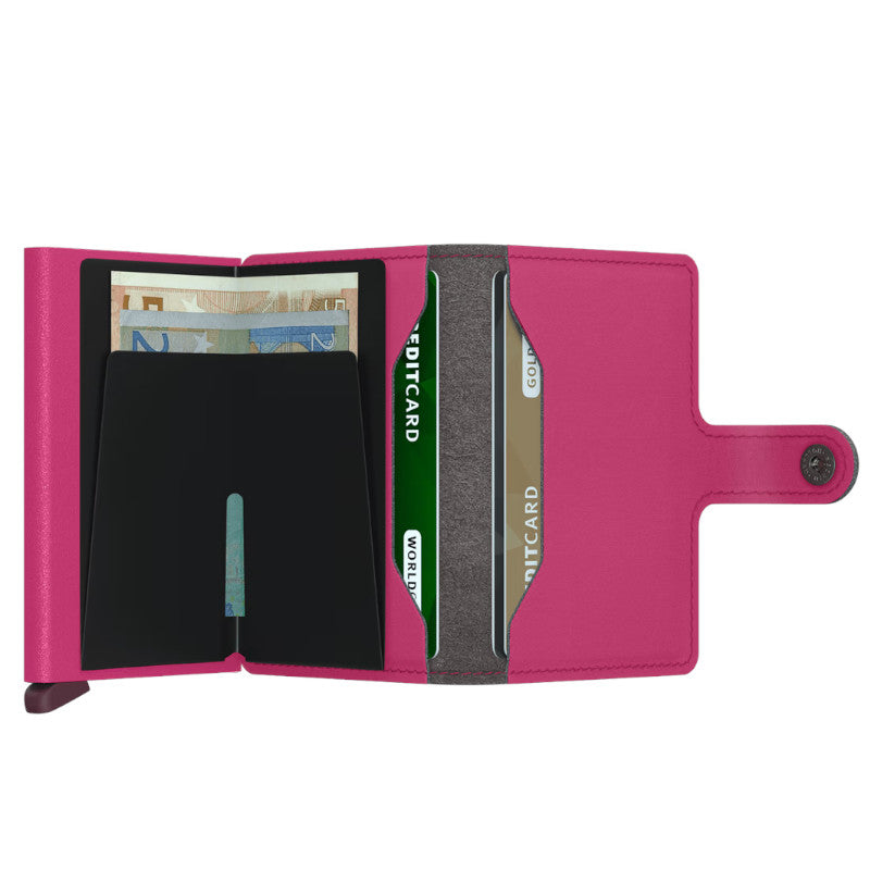 SECRID Portefeuille Miniwallet Yard Powder Fuchsia