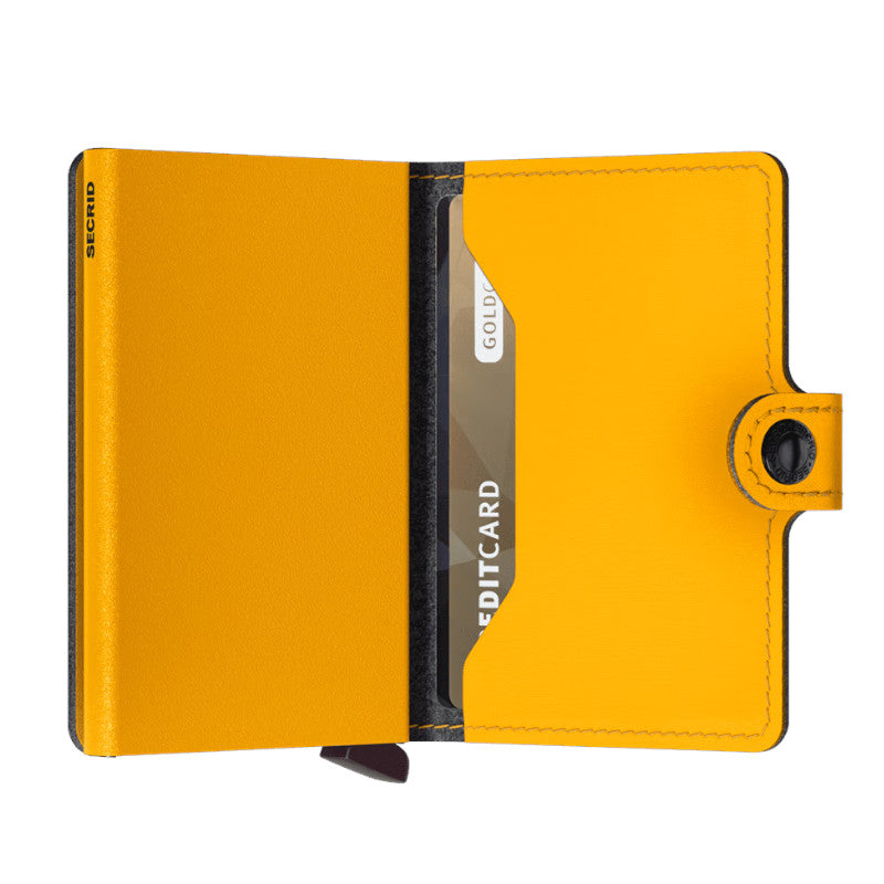 SECRID Portefeuille Miniwallet Yard Powder Ochre