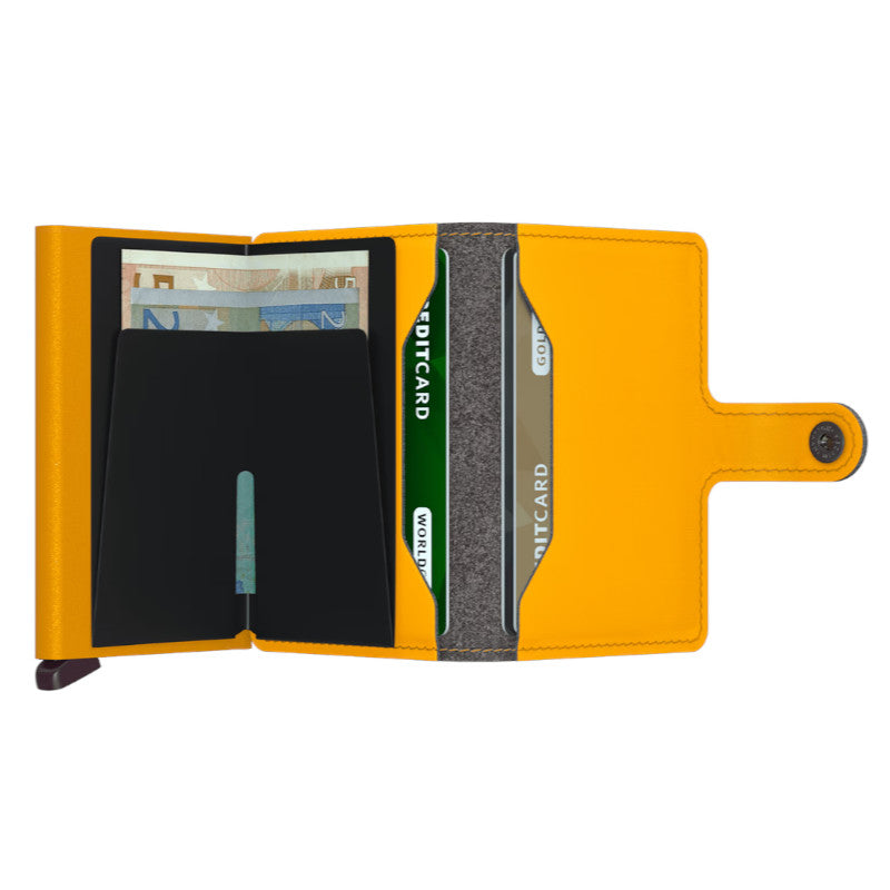 SECRID Portefeuille Miniwallet Yard Powder Ochre