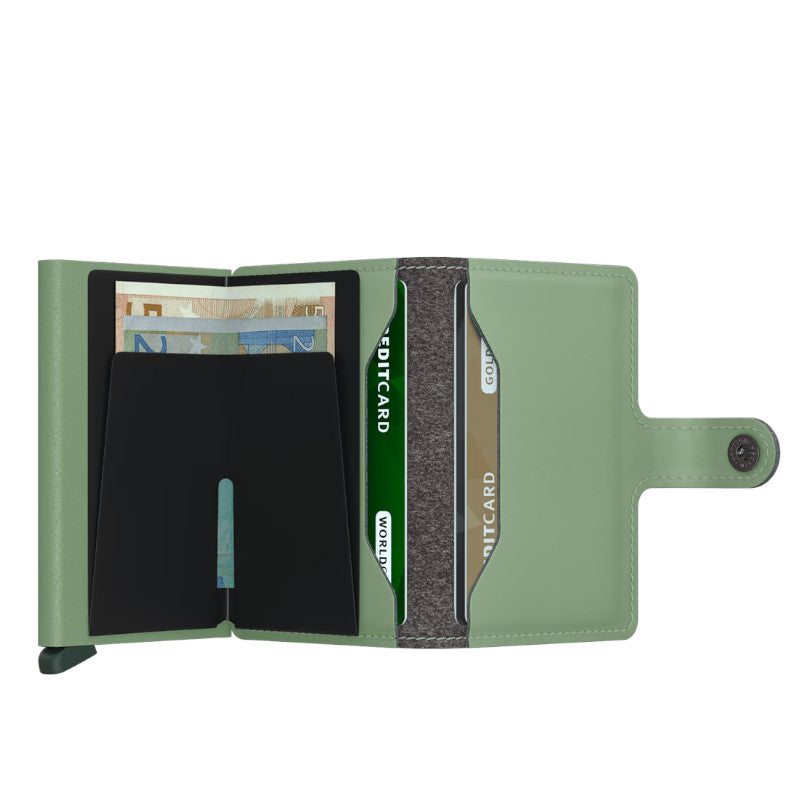 SECRID Portefeuille Miniwallet Yard Powder Pistachio