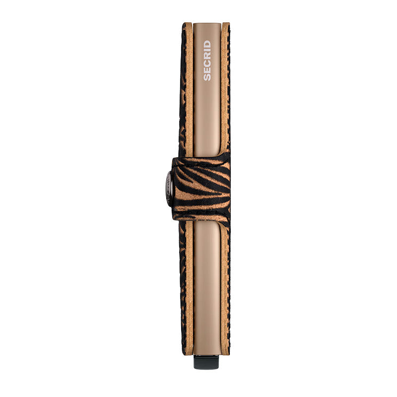 SECRID Portefeuille Miniwallet Zebra Beige