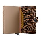 SECRID Portefeuille Miniwallet Zebra Beige