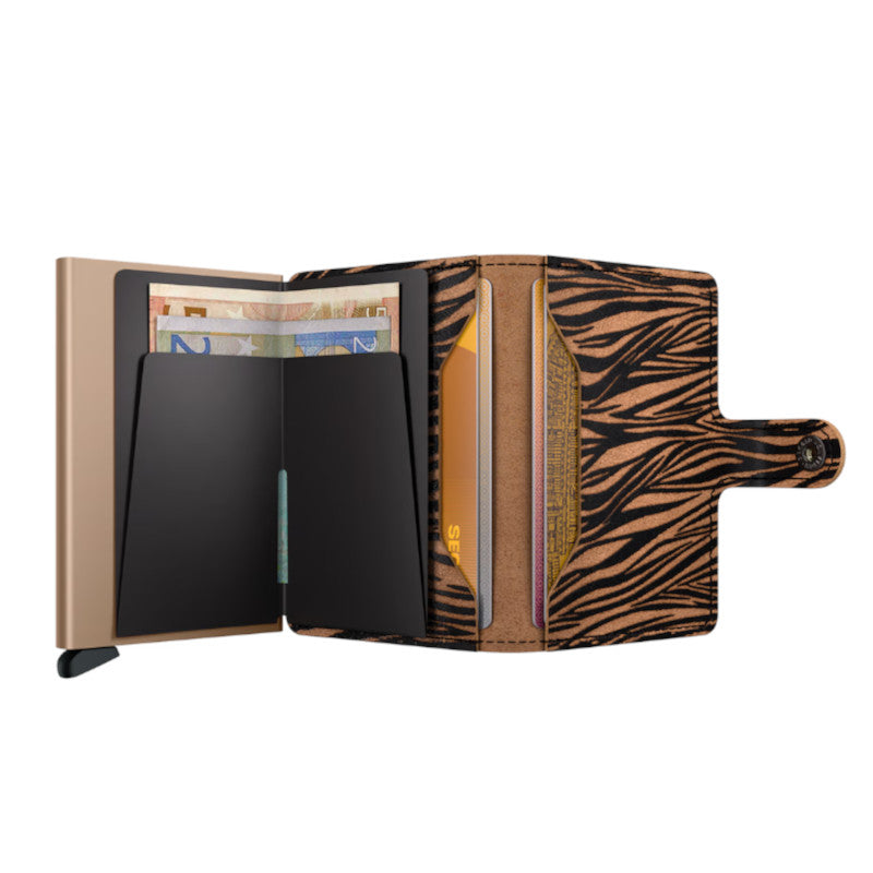 SECRID Portefeuille Miniwallet Zebra Beige