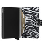 SECRID Portefeuille Miniwallet Zebra Light Grey