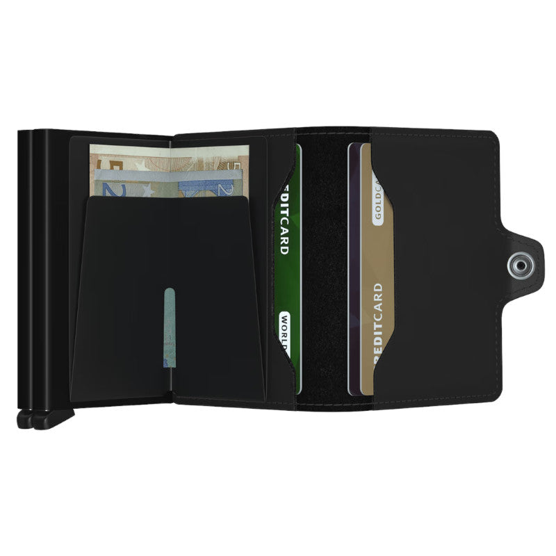 SECRID Portefeuille Twinwallet Matte Black