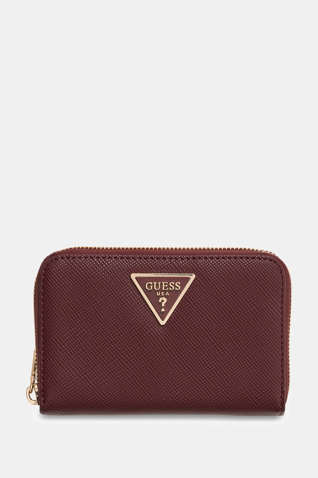 Burgundy - GUESS Laurel II SLG Medium Zip Around