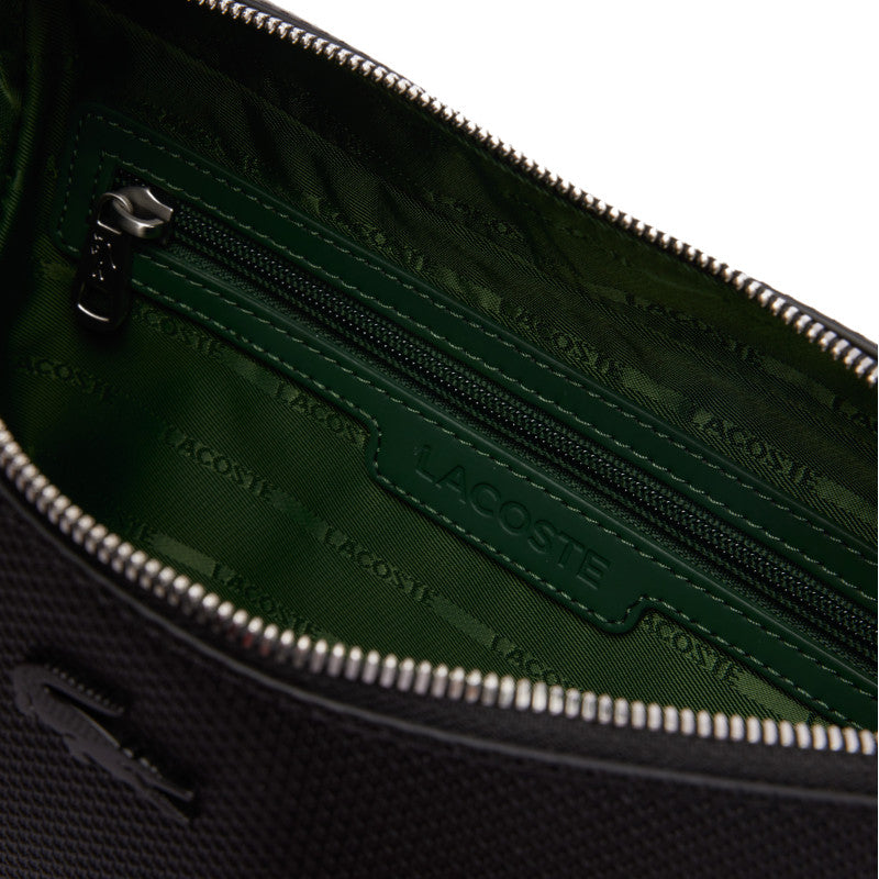 LACOSTE Sac à bandoulière Chantaco en cuir piqué