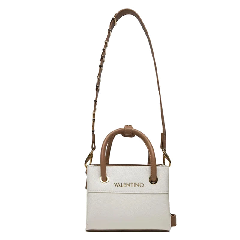 Bianco/Cuoio - VALENTINO Sac à main Alexia