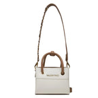 Bianco/Cuoio - VALENTINO Sac à main Alexia