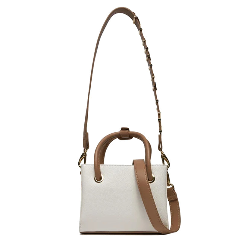 Bianco/Cuoio - VALENTINO Sac à main Alexia