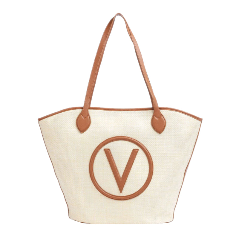 Naturale/Cuoio - VALENTINO  Sac à main Convent