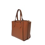 Marron - MICHAEL KORS Sac à main convertible en cuir Taryn