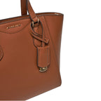 Marron - MICHAEL KORS Sac à main convertible en cuir Taryn