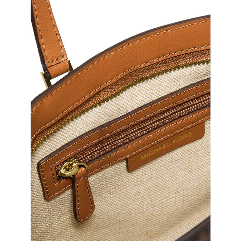 Marron/Noisette - MICHAEL KORS Sac à main convertible et logo signature Taryn
