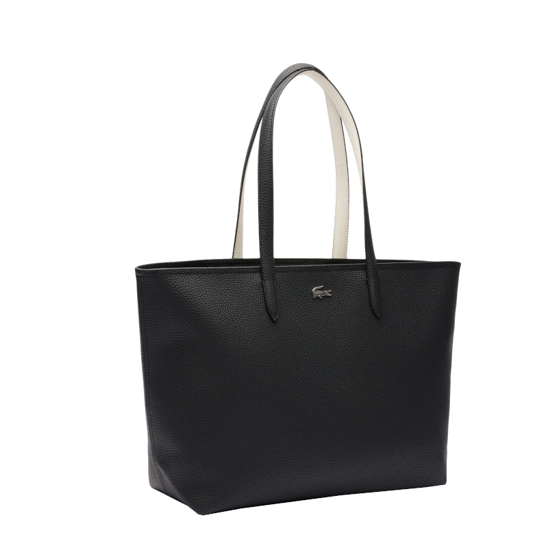 Noir - LACOSTE Sac cabas zippée Anna